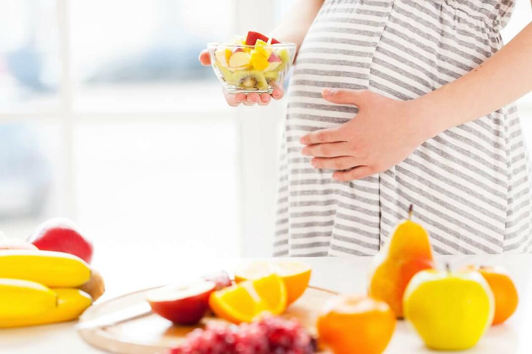 alimentazione durante la gravidanza