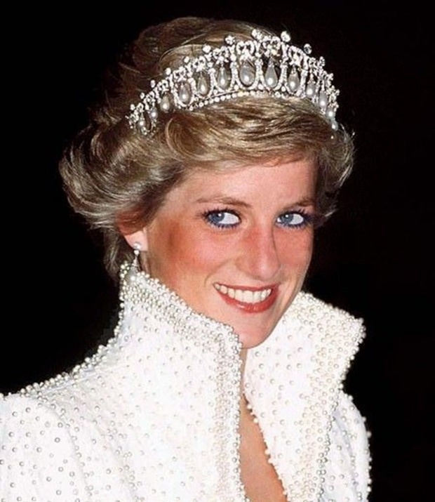 Kate Middleton indossava la corona della principessa Diana
