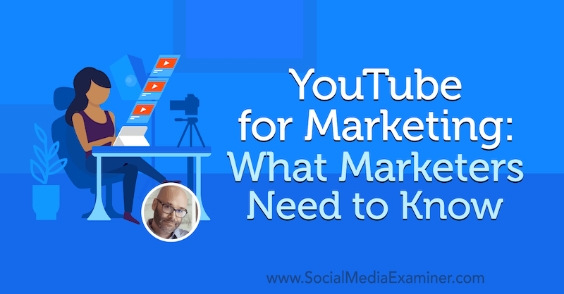 YouTube per il marketing: cosa devono sapere i professionisti del marketing con approfondimenti di Nick Nimmin sul podcast del social media marketing.