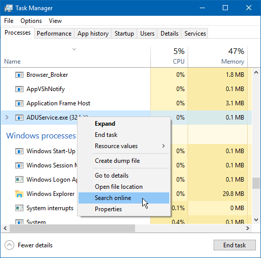 Che cos'è il processo NisSrv.exe in Windows e perché è in esecuzione?