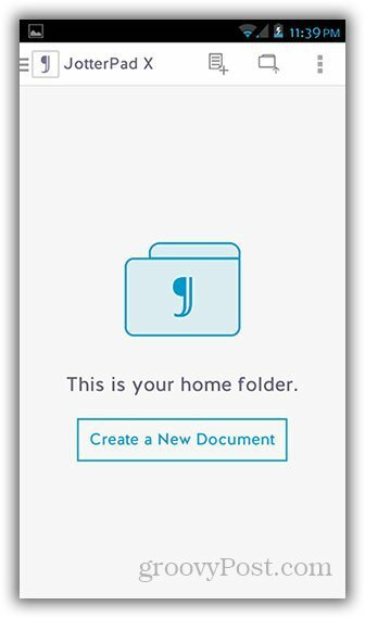 jotterpadx_home File di testo