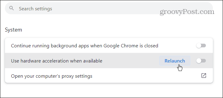 Correggi l'utilizzo elevato della CPU di Google Chrome