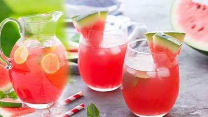 Come preparare la limonata all'anguria più semplice? Il trucco per preparare una deliziosa limonata all'anguria