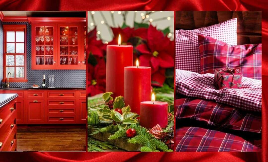 Come realizzare una decorazione domestica rossa? Come dovrebbe essere la decorazione della casa di Capodanno?