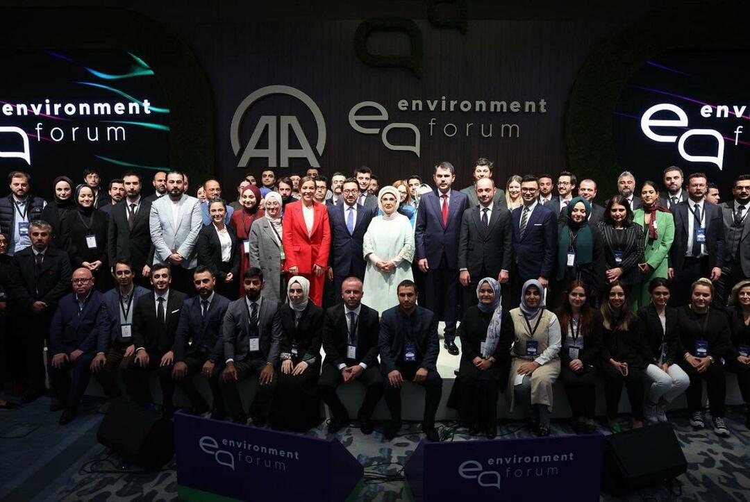 Emine Erdoğan ha partecipato al Forum internazionale sull'ambiente
