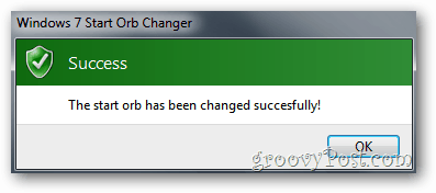 Avvia Orb Changer - Successo!