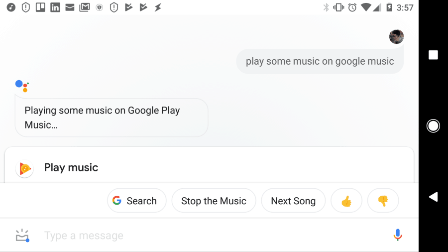 hey google suona musica a caso