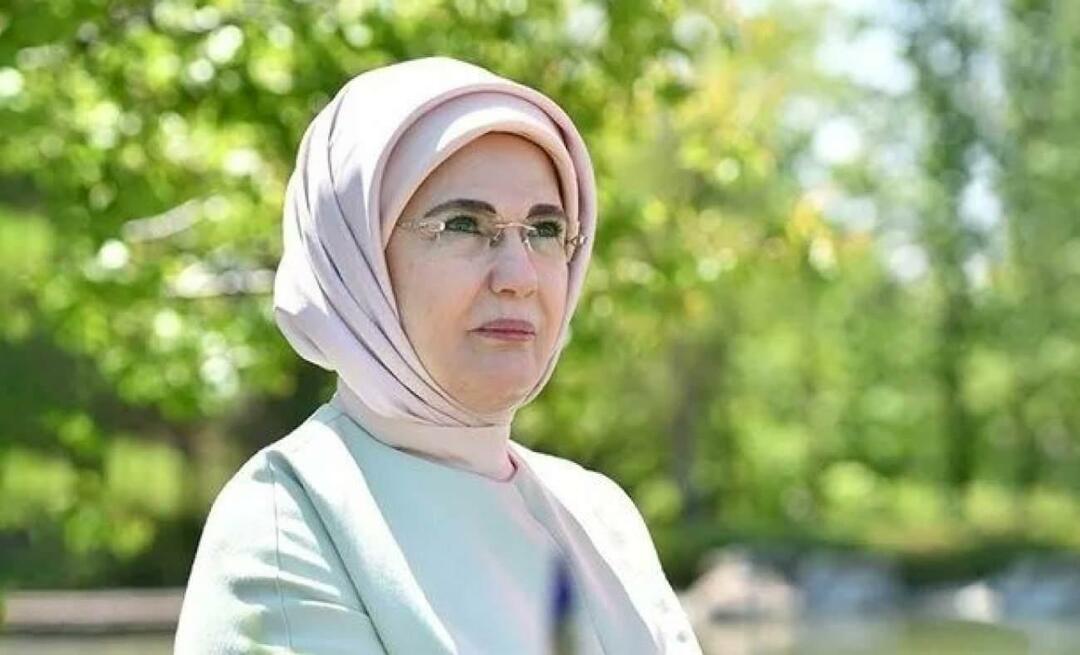 Condivisione della First Lady Erdoğan sull'attacco israeliano all'ospedale di Gaza