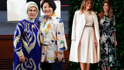 I vestiti della First Lady sono contrassegnati dal vertice del G 20!