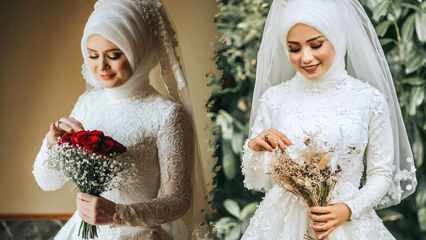 Modelli di abiti da sposa hijab 2021 I modelli di abiti da sposa hijab più belli