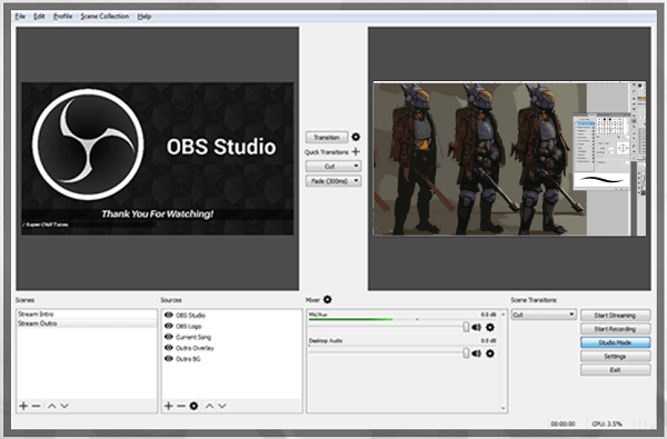 OBS Studios è una buona opzione di trasmissione dal vivo gratuita.
