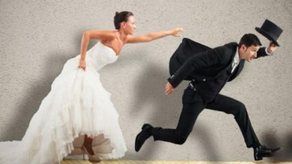 Perché gli uomini hanno paura del matrimonio?
