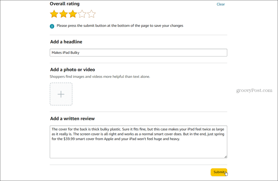 Come visualizzare, modificare ed eliminare le recensioni di Amazon