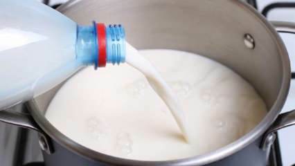 Cosa si dovrebbe fare per evitare che il fondo della pentola bolle dall'ebollizione del latte? Pulizia del vaso tenendo il fondo