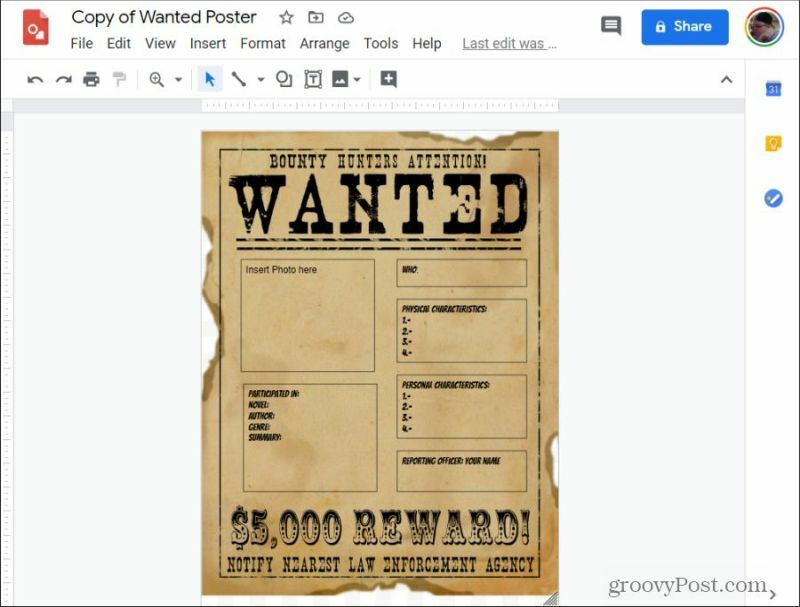 poster di disegni google