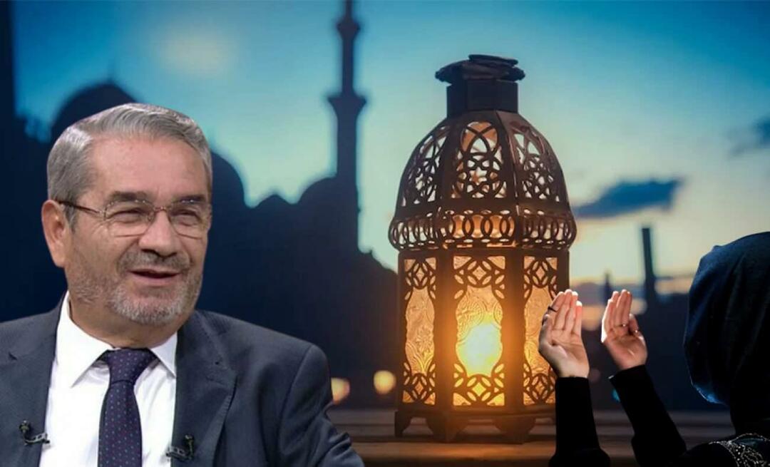 Il mese di Ramadan è un'opportunità per sbarazzarsi dei peccati? Lo scrittore teologo A. Racconta Riza Temel