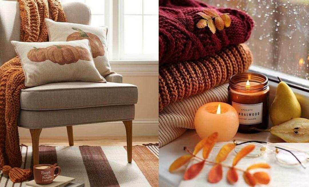 Come decorare la tua casa a novembre? decorazioni per la casa di novembre