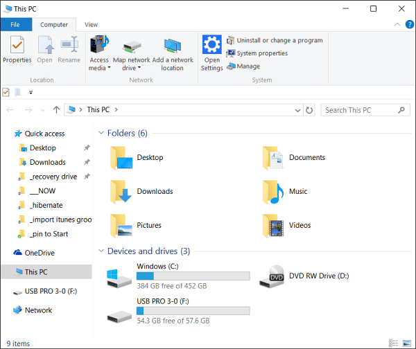 Rendi Esplora file di Windows 10 aperto a questo PC invece di Accesso rapido