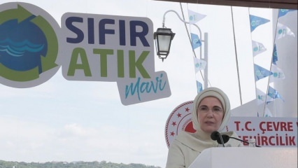 Prima chiamata da First Lady Erdoğan per sostenere il progetto "Zero Waste Blue"