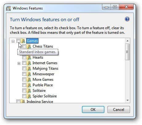 Funzionalità Windows