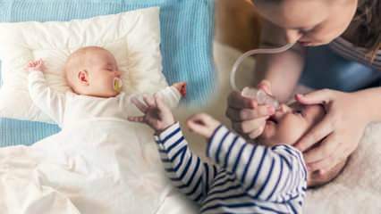 Come pulire il naso dei bambini senza far male? Congestione nasale e metodo di pulizia nei neonati