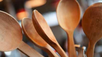 Come lavare un cucchiaio di legno? Il modo più semplice per pulire i cucchiai di legno