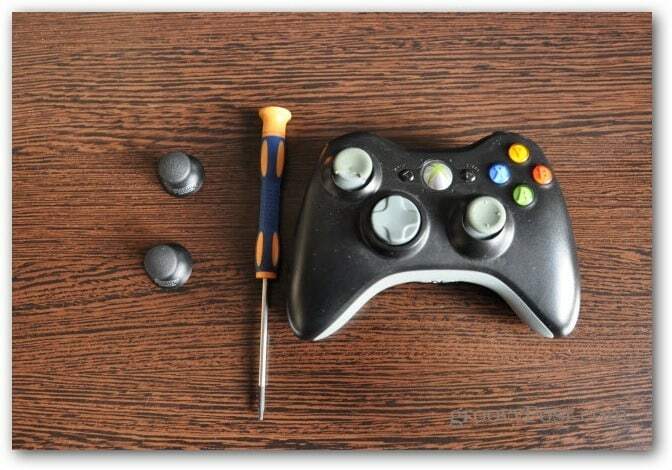 Modificare prima le levette analogiche del controller Xbox 360