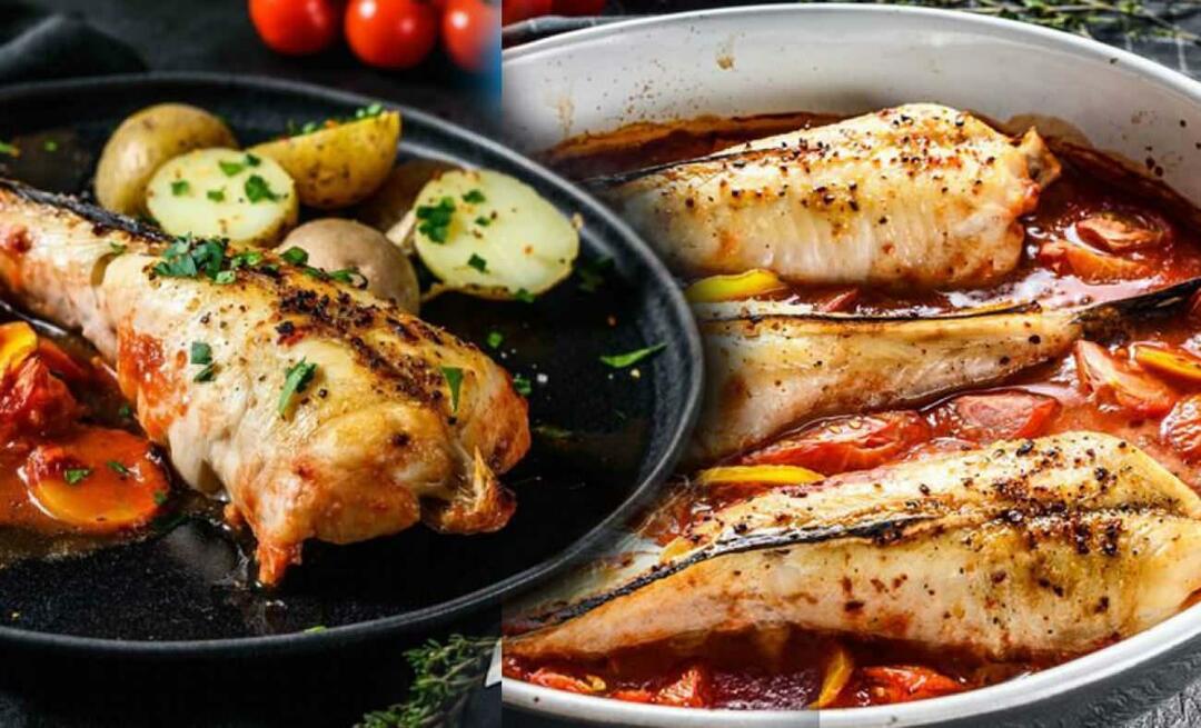 Cosa fare con la rana pescatrice? Come cucinare la rana pescatrice al forno? Ricetta della rana pescatrice!