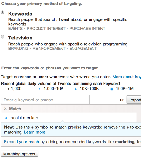 promoted-tweet-keyword-setup