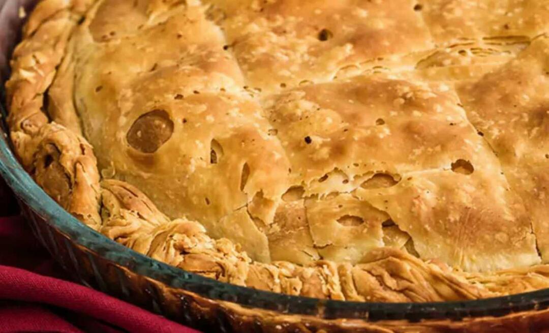 Kaip pasigaminti gobetę? Atskleistas kaip paslaptyje laikomo totoriško pyrago Göbete receptas.
