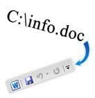 Come mostrare la posizione di un file nella barra degli strumenti Accesso rapido Office 2010