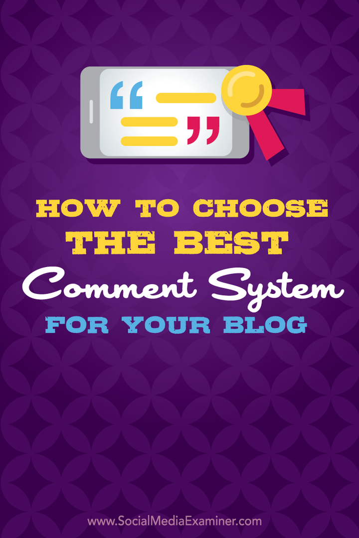 come scegliere il miglior sistema di commenti per il tuo blog