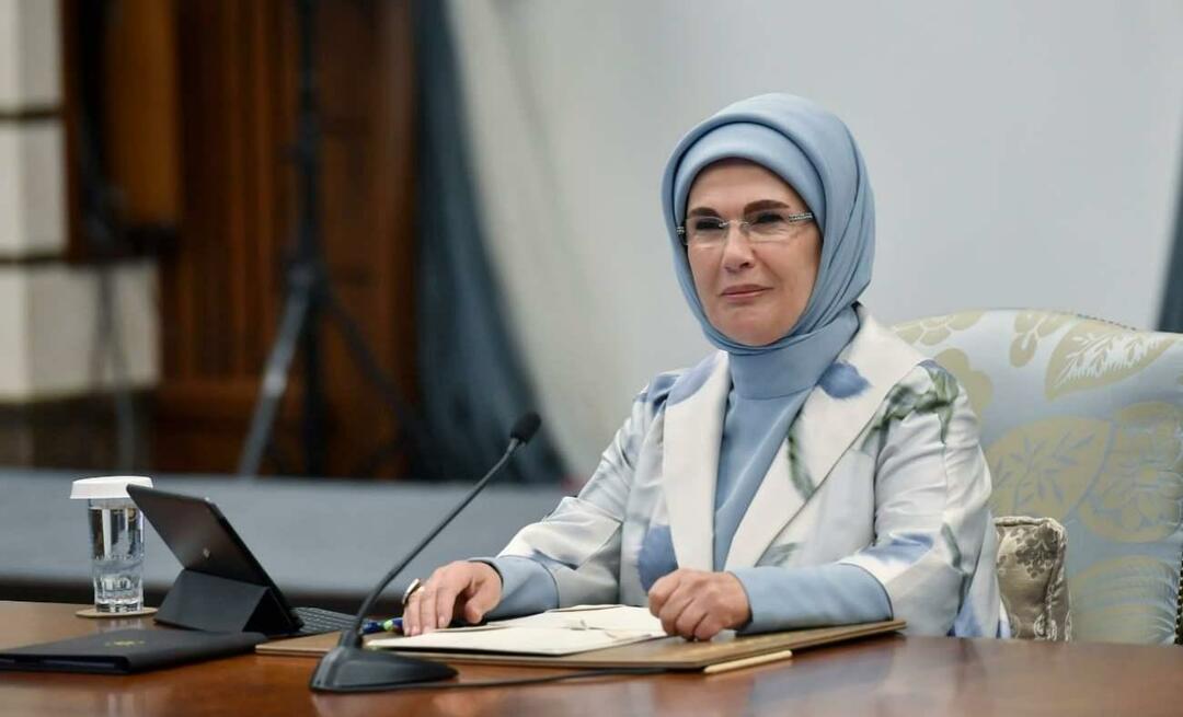 Emine Erdoğan ha presieduto la prima riunione del comitato consultivo Rifiuti Zero delle Nazioni Unite