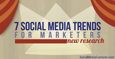 tendenze dei social media per i professionisti del marketing
