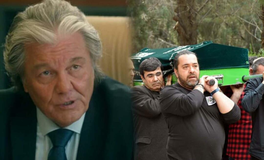 L'attore Kazım Akşar ha salutato il suo ultimo viaggio
