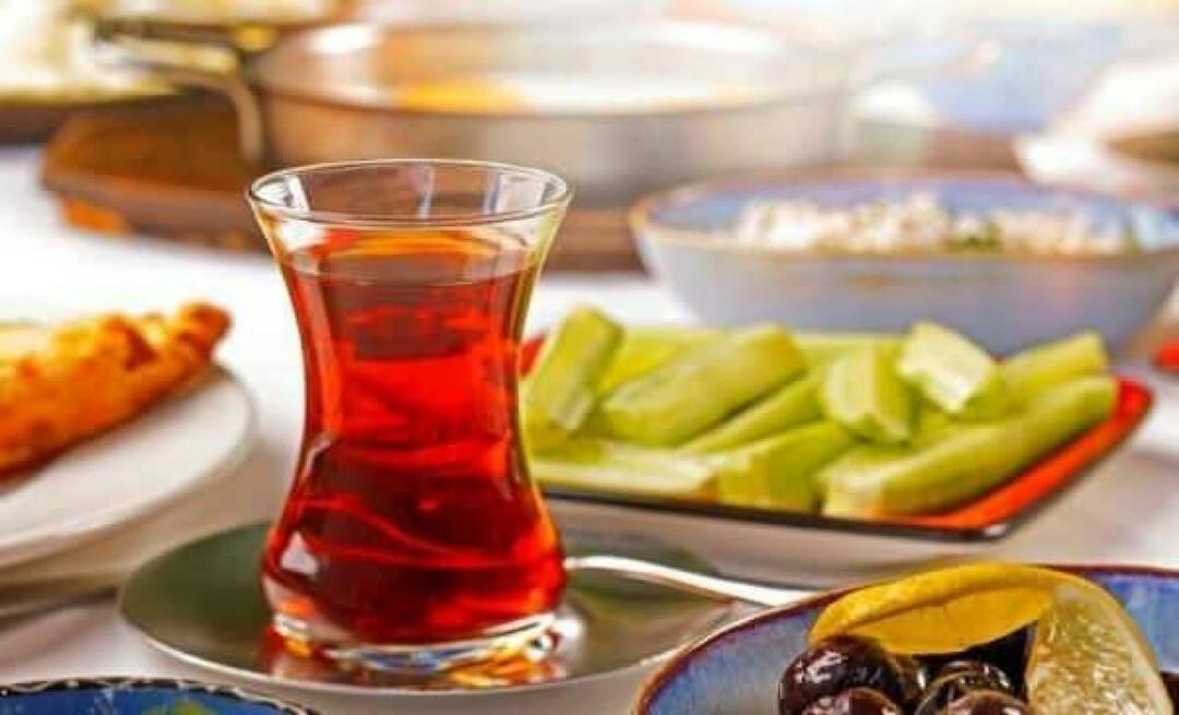 Areda Survey ha rivelato le abitudini della colazione dei turchi! 