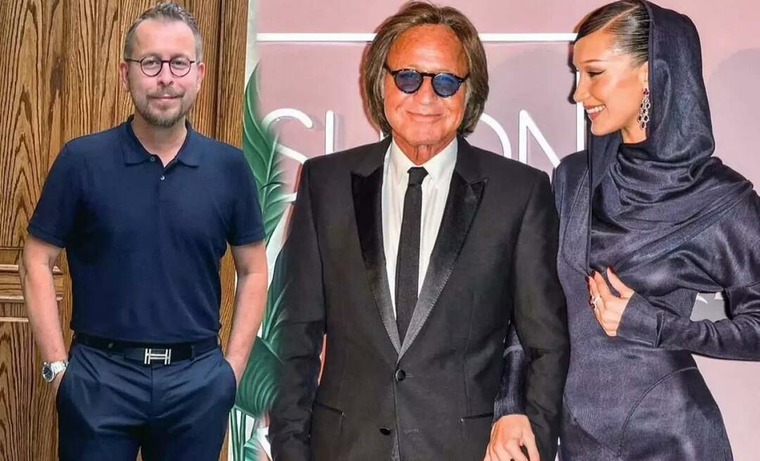 Il padre di Bella Hadid, Mohamed Hadid, è in cucina con lo chef turco Ömür Akkor!