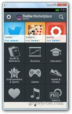 firefox os icone marketplace