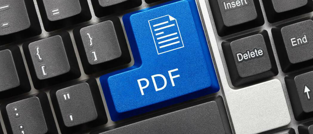 Come continuare a leggere da dove eri rimasto in un file PDF su Windows