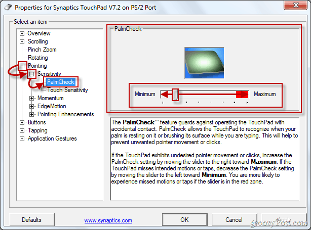 Come disabilitare il touchpad sui laptop durante la scrittura