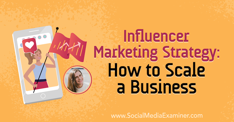 Strategia di marketing dell'influencer: come scalare un business con approfondimenti di Adi Arezzini sul podcast di social media marketing.