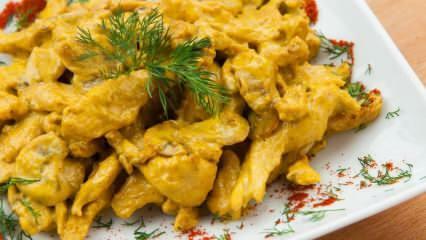 Come preparare in casa il pollo con salsa al curry? Trucchi di pollo con salsa al curry