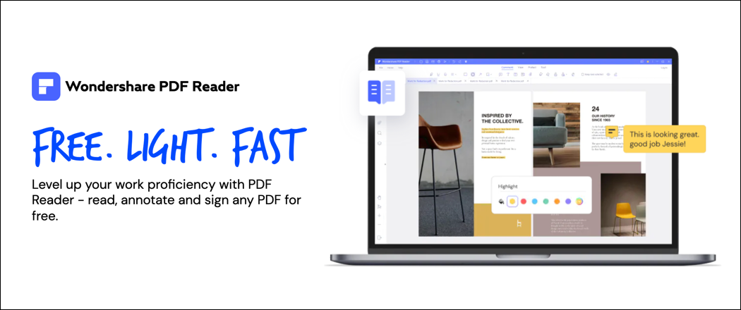 Lettore PDF Wondershare