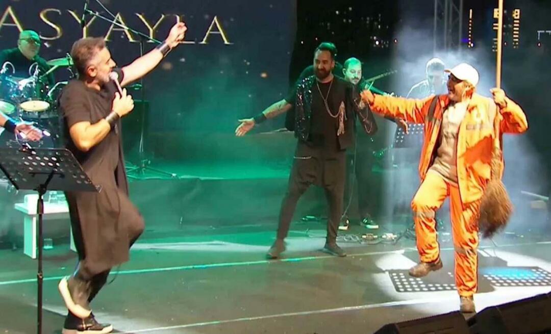 Turgay Başyayla e il ballo dell'addetto alle pulizie sono diventati virali! Salto sul palco e...