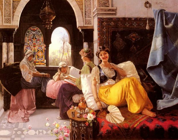 donne dei palazzi ottomani