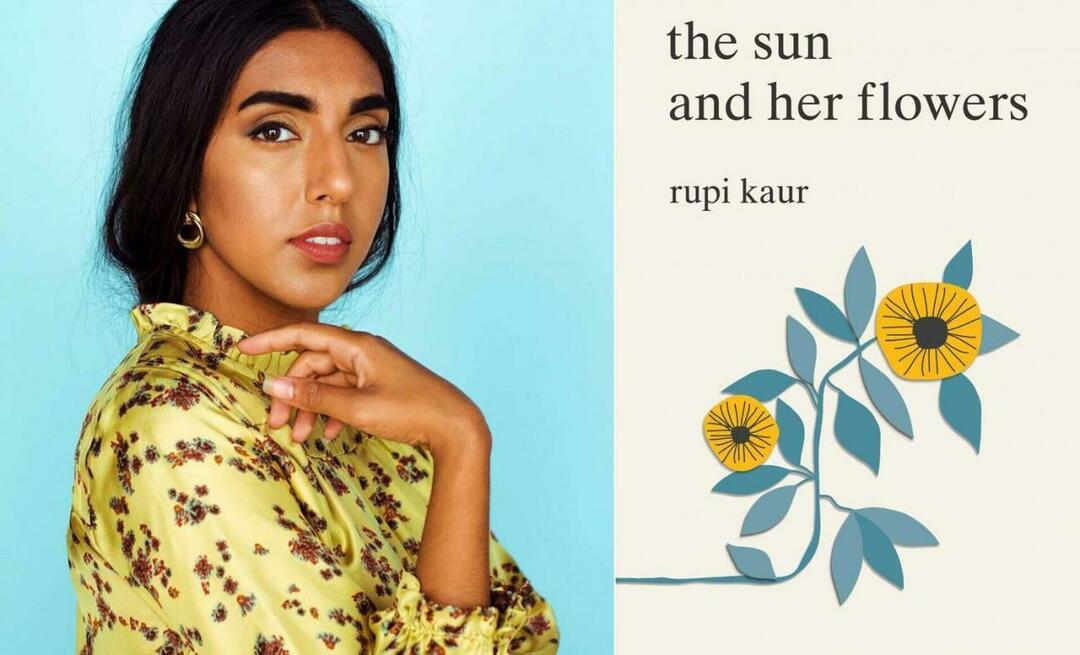  La poetessa canadese Rupi Kaur ha resistito alla Casa Bianca! 