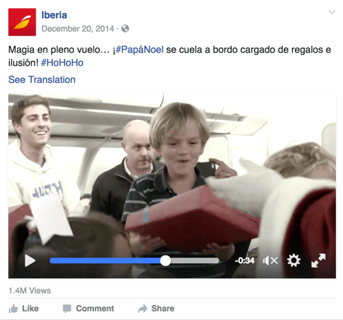 Questa campagna video di Iberia Airlines collega attraverso l'emozione delle vacanze.