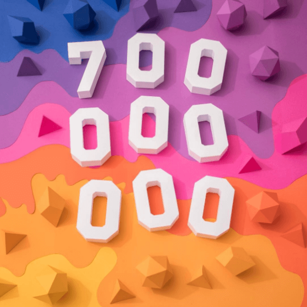 Instagram raggiunge 700 milioni di utenti in tutto il mondo.
