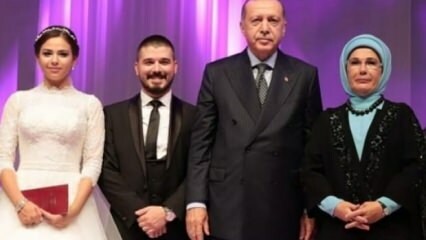 Il presidente Erdoğan e sua moglie Emine Erdoğan furono testimoni del matrimonio!