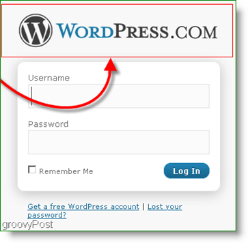 Logo WordPress nella pagina di accesso - logo-login.gif